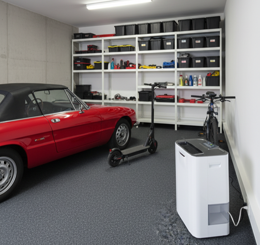 Adsorptionsentfeuchter für kalte Räume